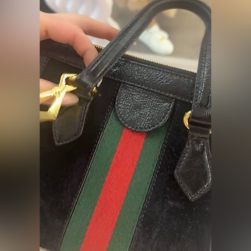 ❗️SOLD❗️Gucci Ophidia Tote Crossbody- leather and suede - Picture 4 of 7